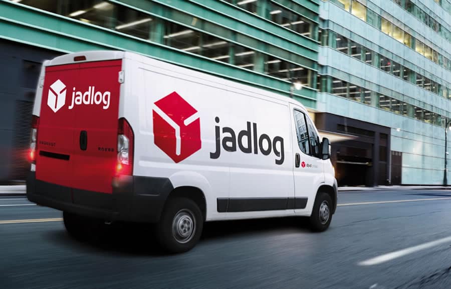 retirar uma encomenda na Jadlog